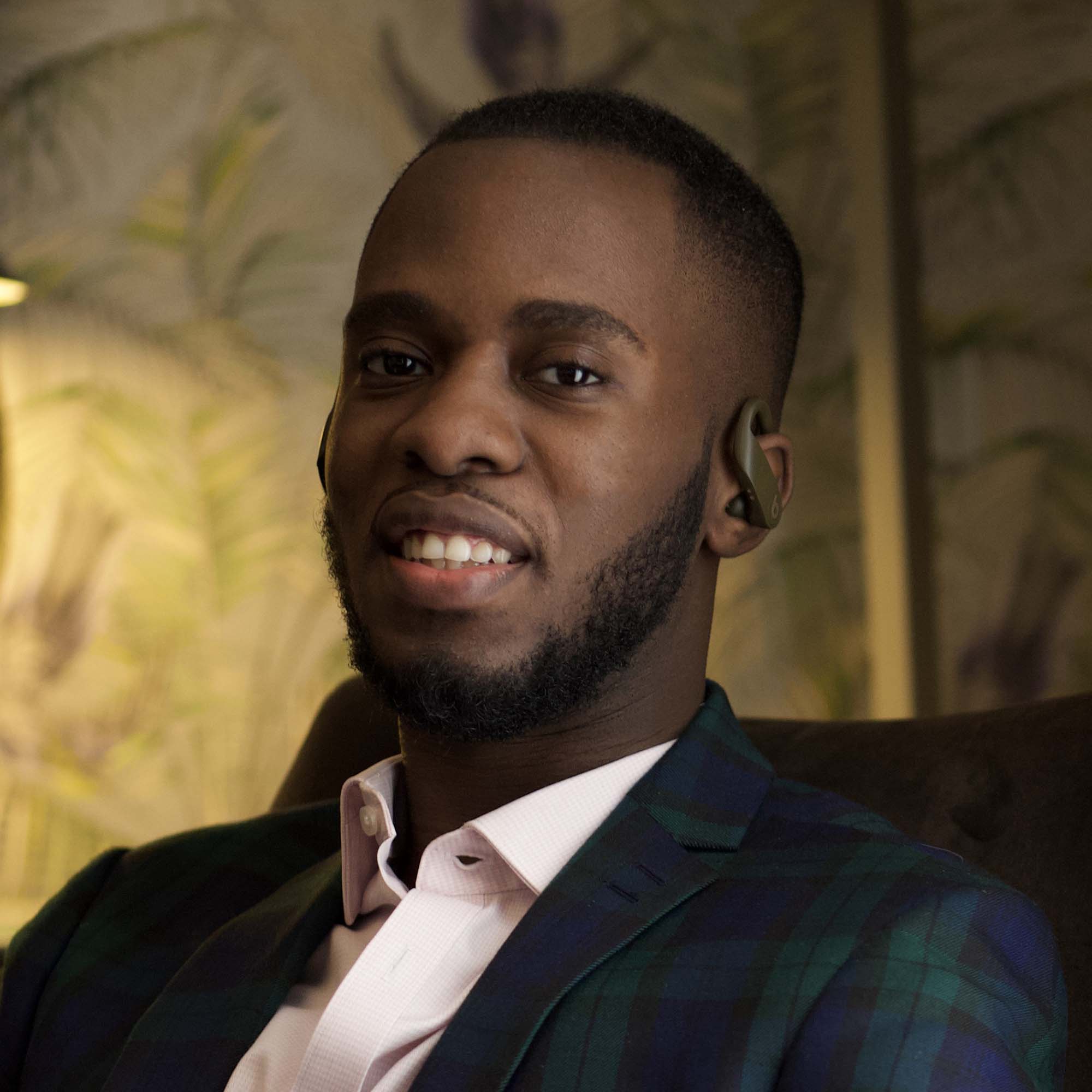 Portrait photo of Wilfrid Obeng, CTO of Audiomob